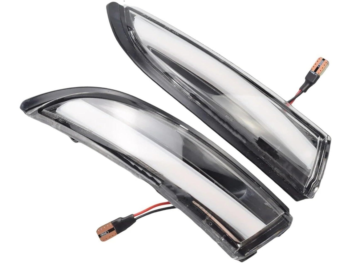 Piscas De Led Dinâmicos Com Indicador Sequencial Nos Retrovisores Laterais Para Ford Fiesta Mk7 2008-2017e B Max