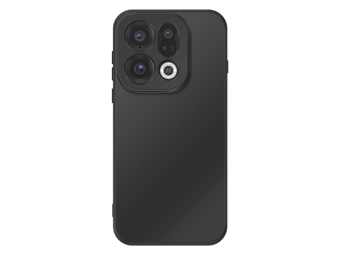Capa Para Oppo Find X9 Em Silicone Flexível Com Moldura De Câmara Elevada