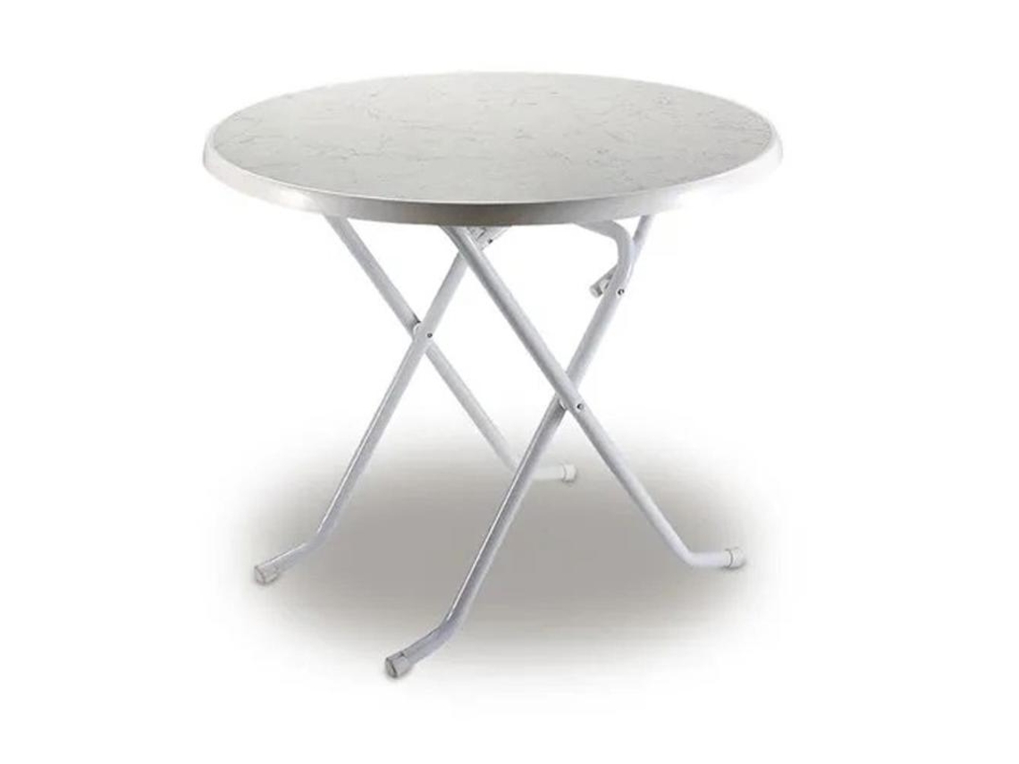 Mesa Dobrável 85 Cm Branca Eredu