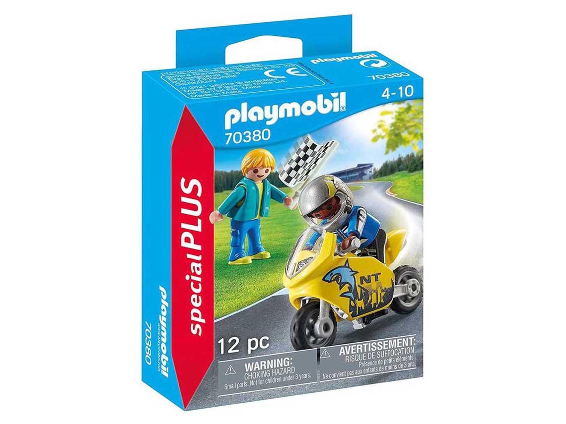 Playmobil Caras com Rcycle Des Moto