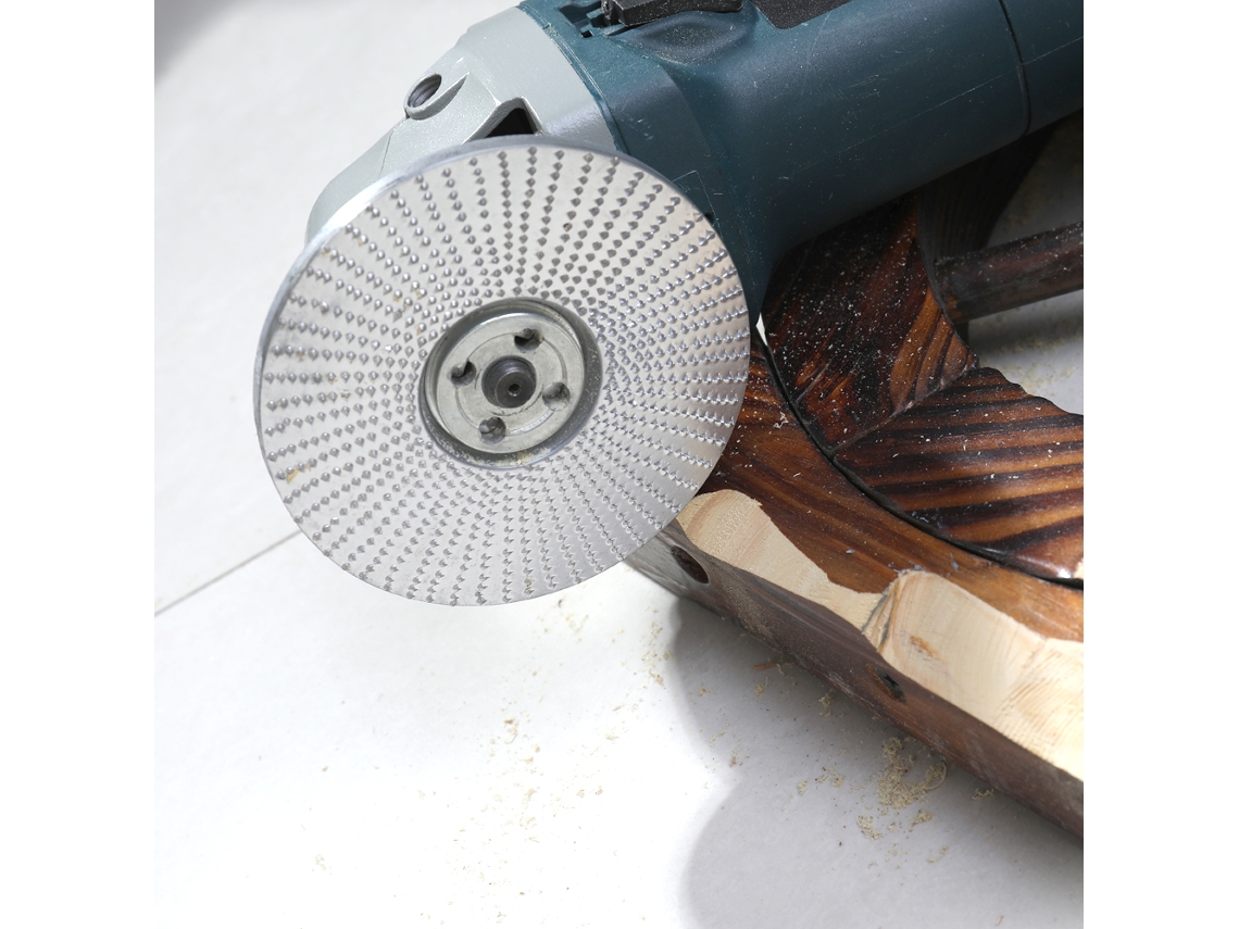 Disco Abrasivo De Carburo De Tungstênio Para Misturadora Angular, 5/8 Polegadas, Para Madeira, Lixamento, Gravura E Formação