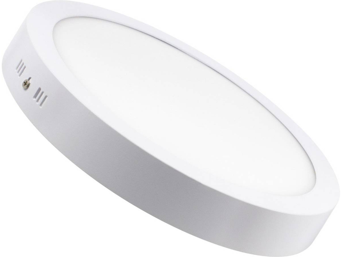 Plafon LED LEDKIA  519_1233 (Alumínio - 24 W)