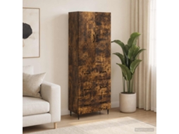 Vidaxl Conjunto De Gabinete 2 Unid. 66 X 34,5 X 90 Cm Carvalho Fumado