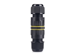 Conector de Cabo Elétrico IP68 2 pinos Φ10 14mm | S/MARCA