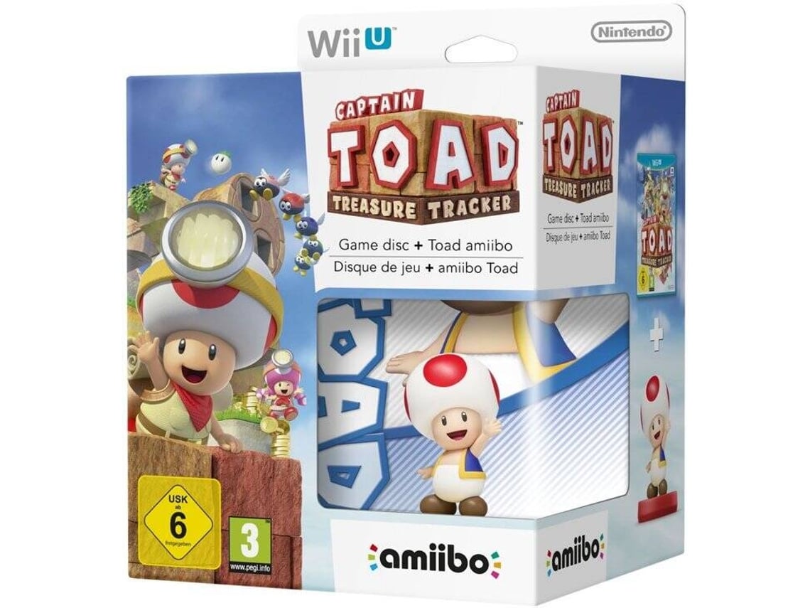 Jogo Nintendo Wii U Captain Toad-Treasure Tracker + Figura Toad