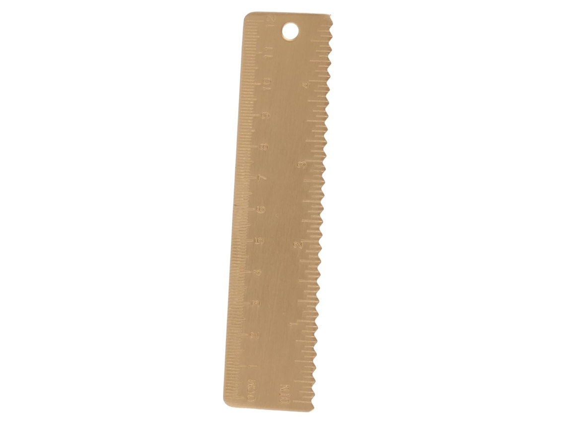 Lurelia Régua Metálica Com Durável E Resistente Para Escola