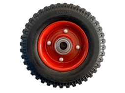 Roda Maciça Para Carrinho De Mão 200 Mm, Carga Máxima 210 Kg Acan