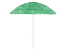 Vidaxl Guarda-sol De Praia Hawaii 240 Cm Verde