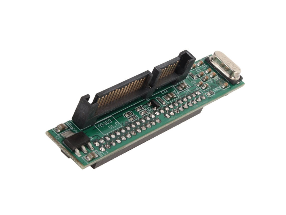 Adaptador Ide 44pin Para Sata 1.5gbs - Conversor De Hdd De 2.5 Polegadas Para Porta Fêmea Ide 44pin 7+15p