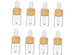 Conjunto De 24 Frascos Recarregáveis Com Conta-gotas Para Óleos Essenciais E Viagens.