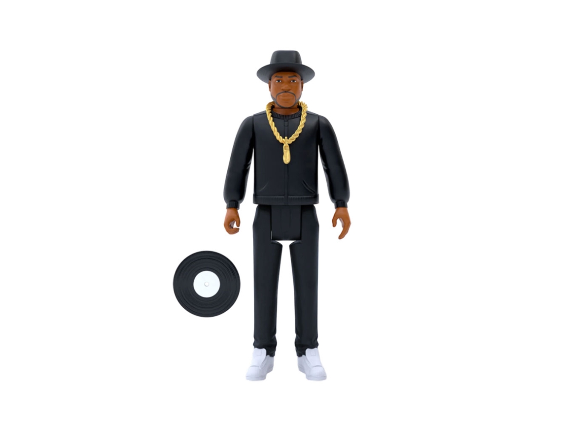 Figura Super7 RUN-DMC Jam Master Jay Reaction 3.75 Figura de Ação