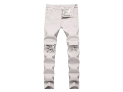 2026 calças Jeans Masculinas Plus Size 26 42 Ripped Estilo Casual Verão 2023