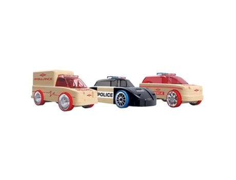 Mini Veículos De Resgate 53106 Pack De 3 Automoblox