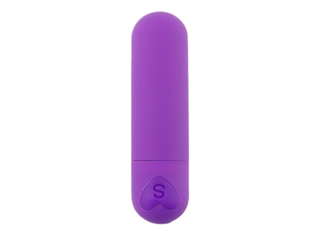 Mini vibrador de bala de 10 velocidades para mulheres (roxo) OEMG