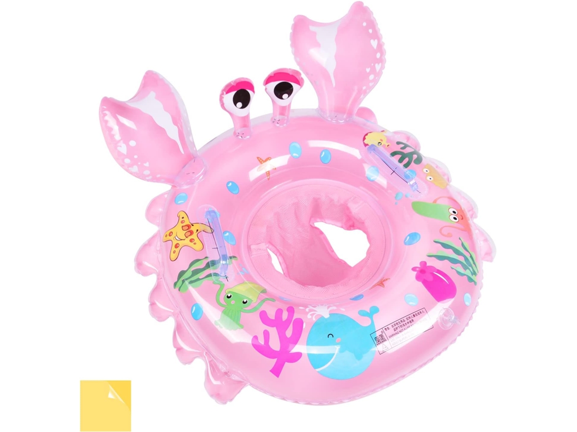 Boia De Natação Inflável Olycism Baby Com Assento Para Bebês E Kit De Remendo Boia De Natação Inflável Para Bebês Cuidados Com A Pele -aquaforge