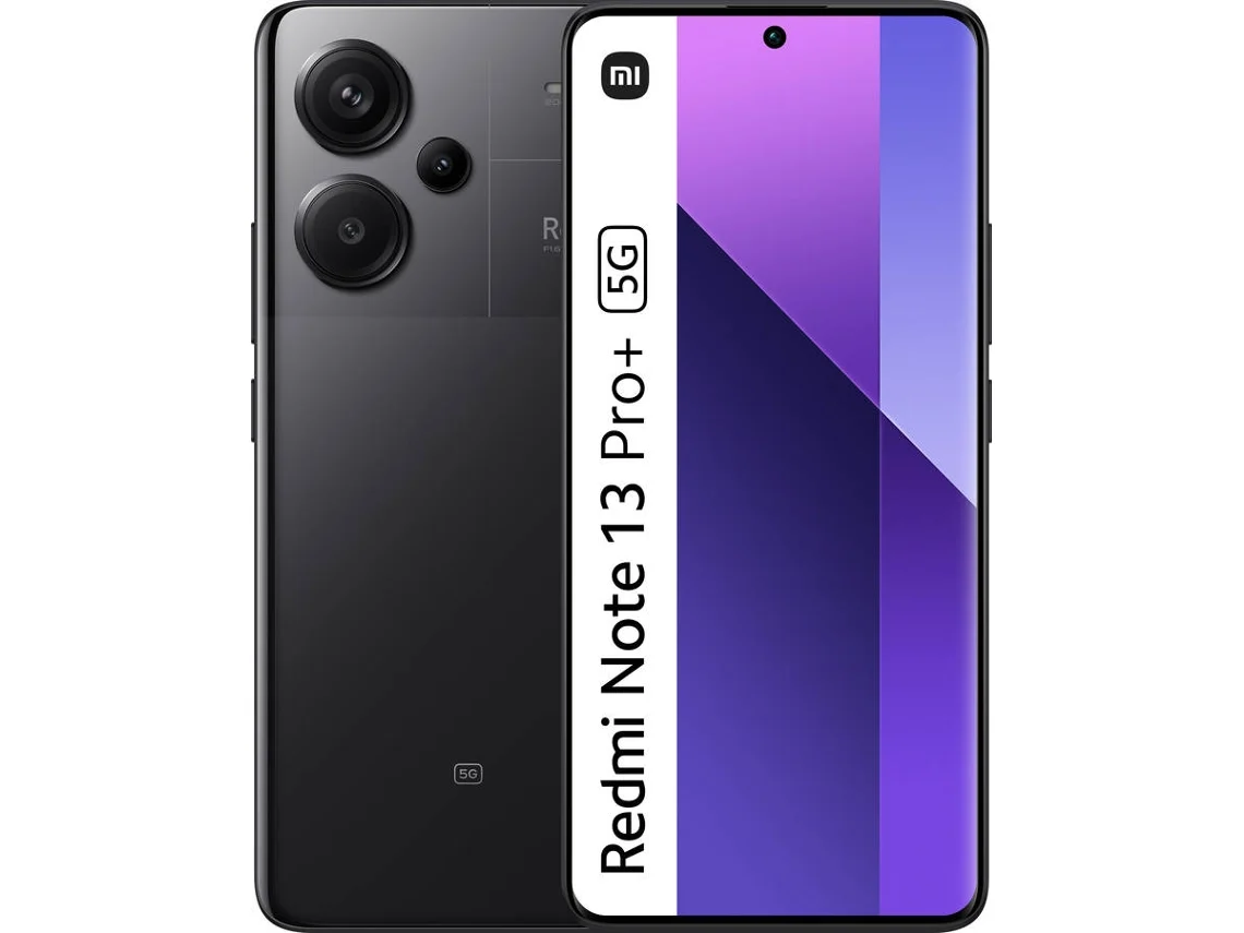 Smartphone XIAOMI Redmi Note 13 Pro+ 5G (6.67'' - 12GB - 512GB - Preto)