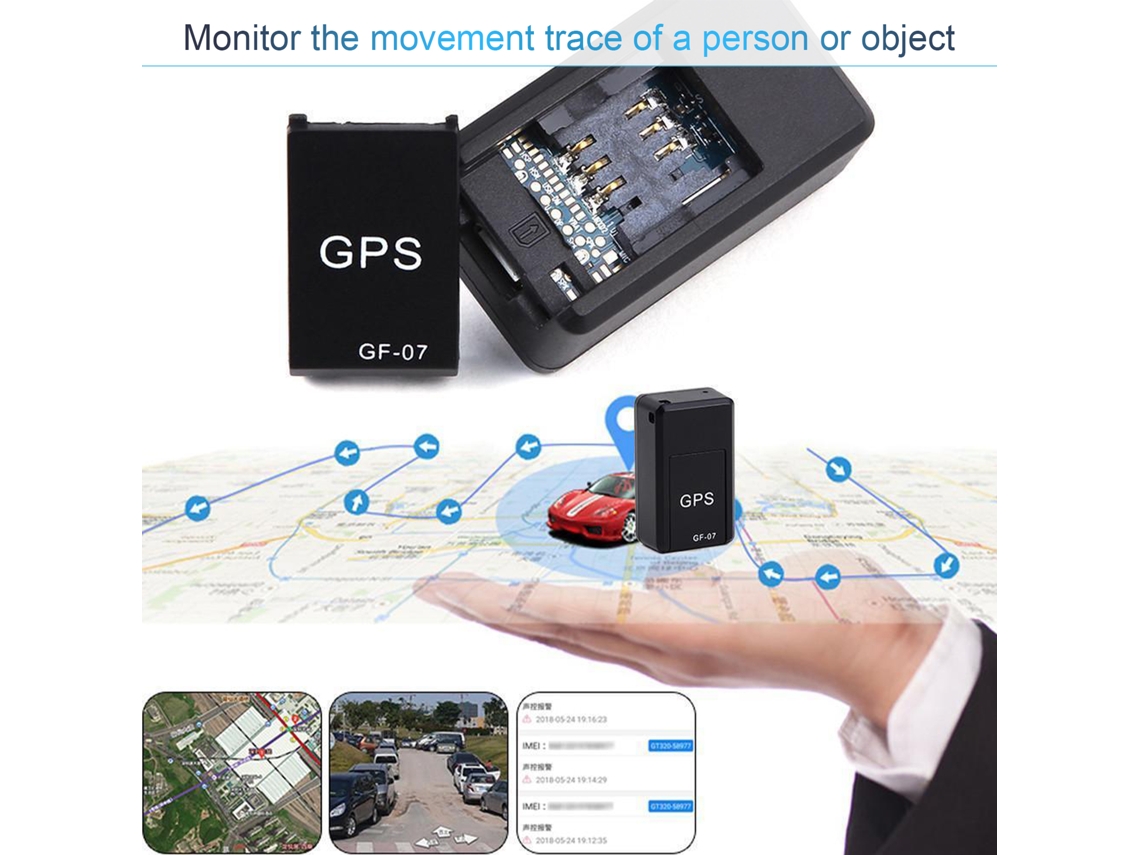 2026 dispositivo de Rastreamento Gf07 Mini Gps Tracker com Rastreamento em Tempo Real Antirroubo Magnético para Veículos