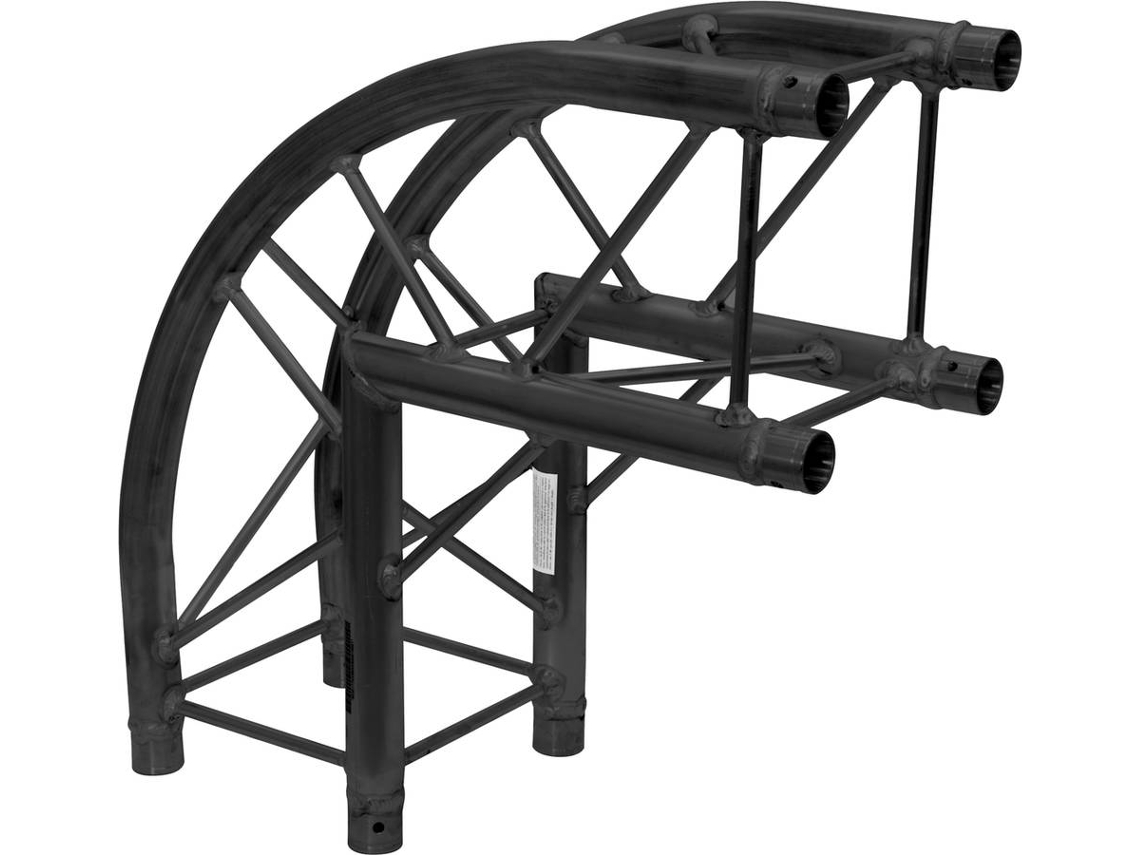 Armadura ALUTRUSS DQ4-SPAC21R 2 Vias 90° bk