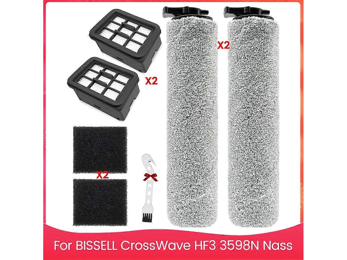 Main Roller Brush Hepa Filter For Crosswave Hf3 3598n Nass Vacuum Cleaner Replacement Parts