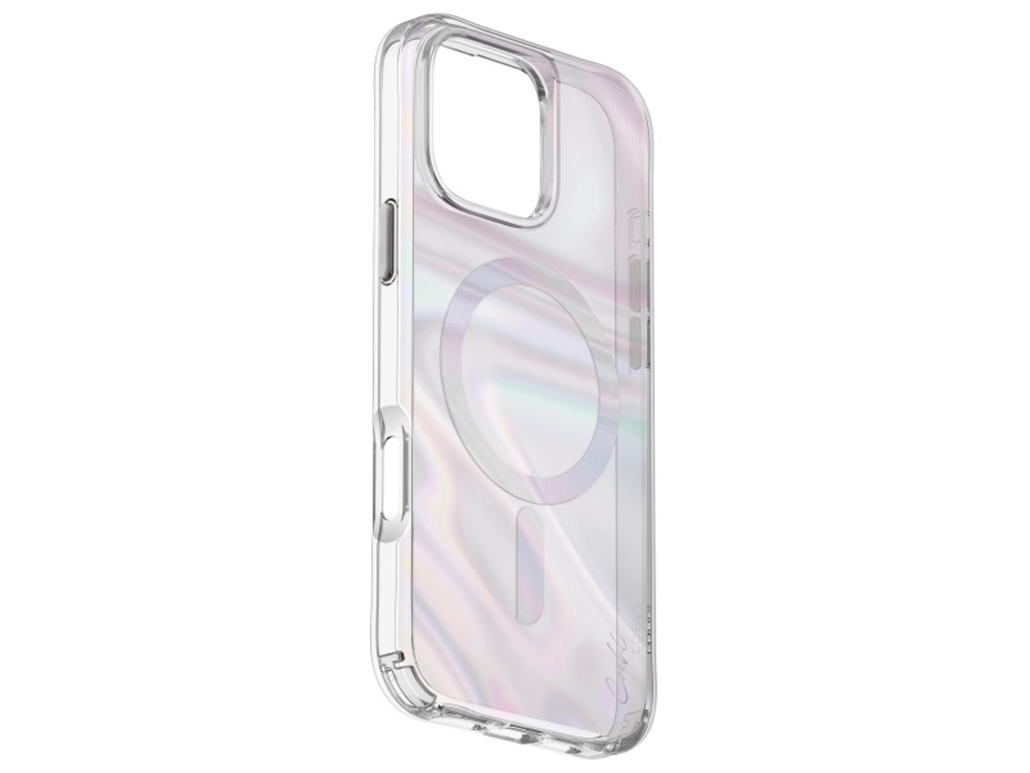 Capa Prisma Bolha para iPhone 16 UNIQ Pele Sintética Magnética