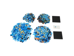 Brinquedo De Blocos Micro Star Sky Para Crianças: Quebra-cabeça 3d De Parede Para Melhorar A Imaginação E Educação Familiar