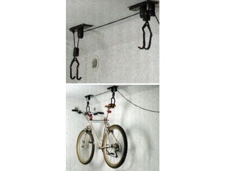 Elevador De Bicicleta Carpoint Para Porão E Garagem Montagem Simples Peso De Elevação 20 Kg