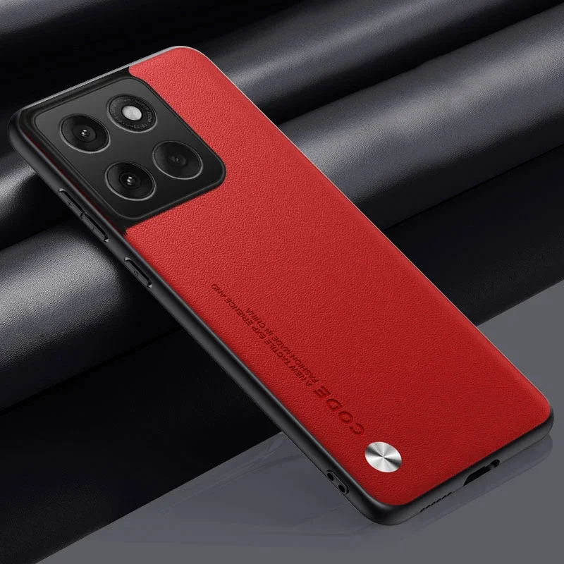 Capa De Celular De Luxo Em Couro Pu (vermelha, Com A Assinatura Da Motorola), Super Resistente A Impactos.