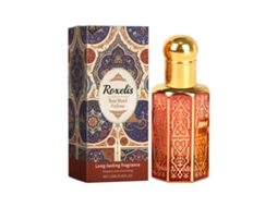 Perfume Roxelis Árabe Rosa Natural Fresco Duradouro