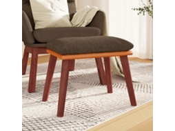 Footstool, Footstools Vidaxl Marrom Tecido (n/a)