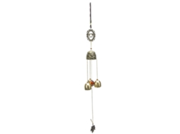 Sino de Vento de Metal para Decoração Jardim e Casa