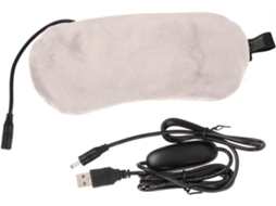 Máscara De Dormir Aquecida Usb Para Os Olhos, Compressa Ocular Portátil Recarregável, Adesivo Sem Fio