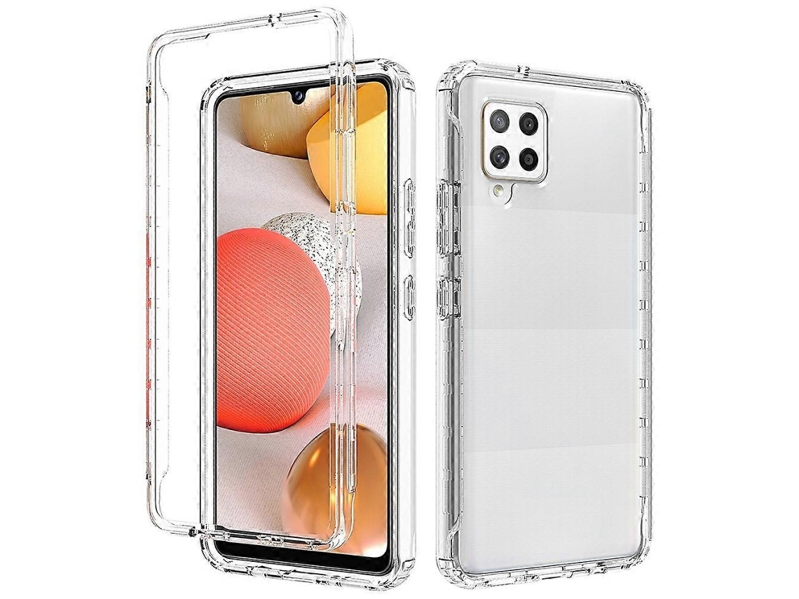 Capa Pc/tpu Transparente Antichoque Para Samsung Galaxy A42, Elysve