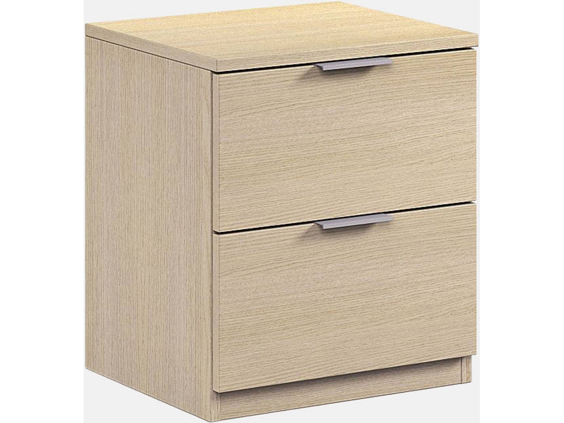 Mesa de Cabeceira DMORA Carvalho (Aglomerado de Melamina - 38x45x34 cm)