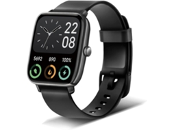 Relógio Inteligente Com Chamada Bluetooth Alexa Integrada Rastreador De Fitness Hd De 1 8 Frequência Cardíaca Spo2 Sono Preto Yunzii