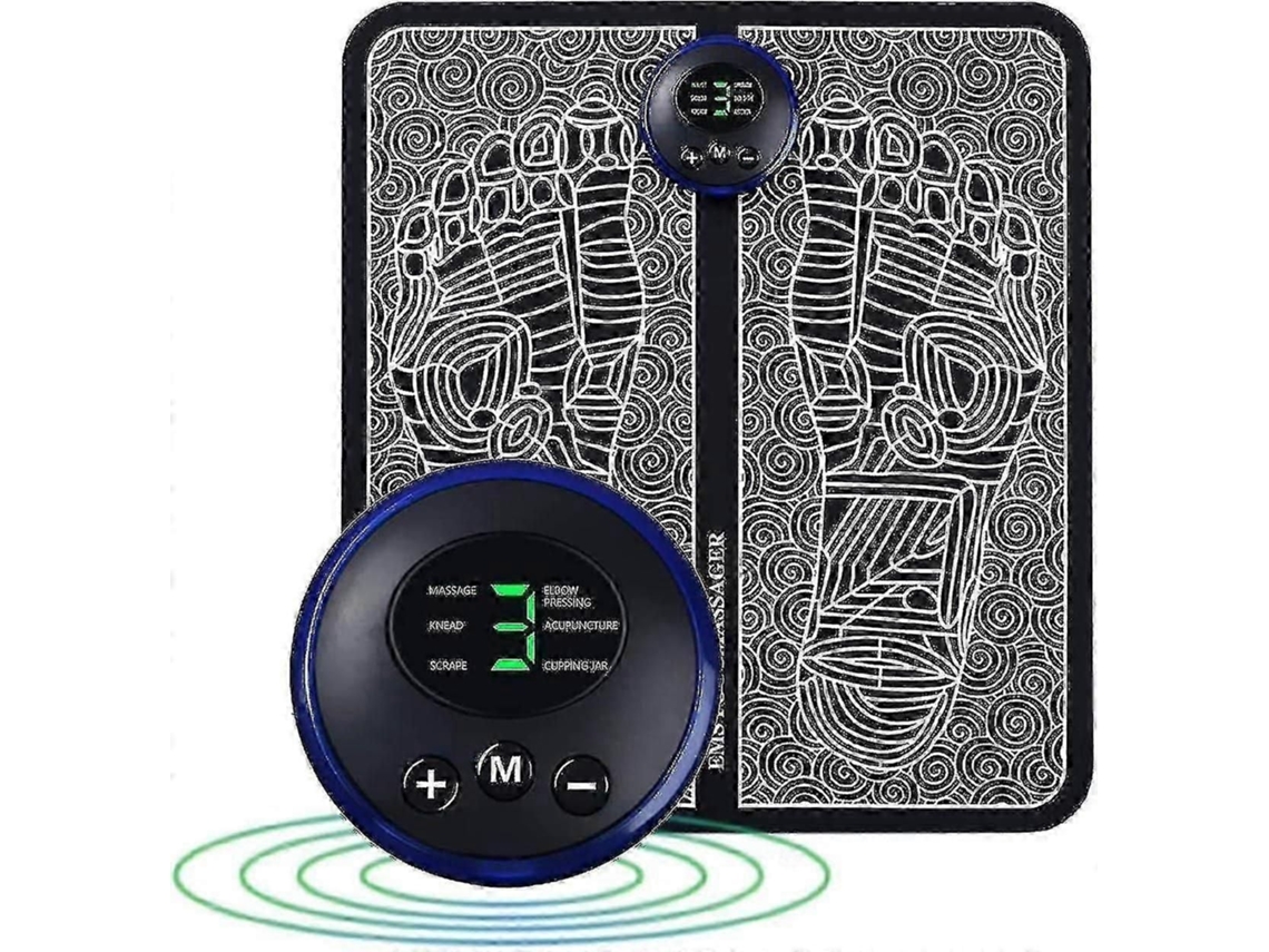 Ems Foot Massager - Circulação Dos Pés Com 6 Modos 9 Intensidades Massageador De Para Circula Ção Massageadores Elétr