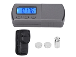 Medidor De Força De Stylus Para Toca-discos Com Lcd Azul E Ajuste Preciso Para Cartucho Phono