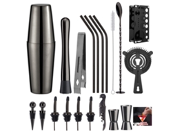 Kit Barman O Conjunto Perfeito Para A Melhor Experiência De Bar Presente Divertido Digitallab Preto