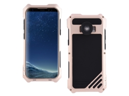 Capa LAXISCREED Samsung S8 Ouro Trípode Prova