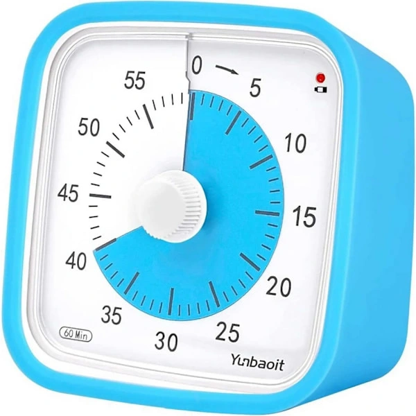 Temporizador Visual Azul De 60 Minutos, Sala De Aula Para Crianças, Azul, 150 Unidades