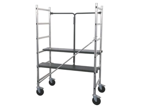 Andaime móvel dobrável St3 em alumínio extrudado Ref 06.360 FPLUS