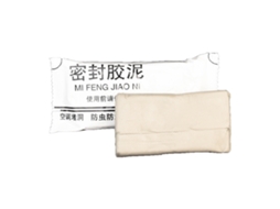 Massa de argila impermeabilizante White Seal Repair Sealant para reparo de canos e buracos em paredes.