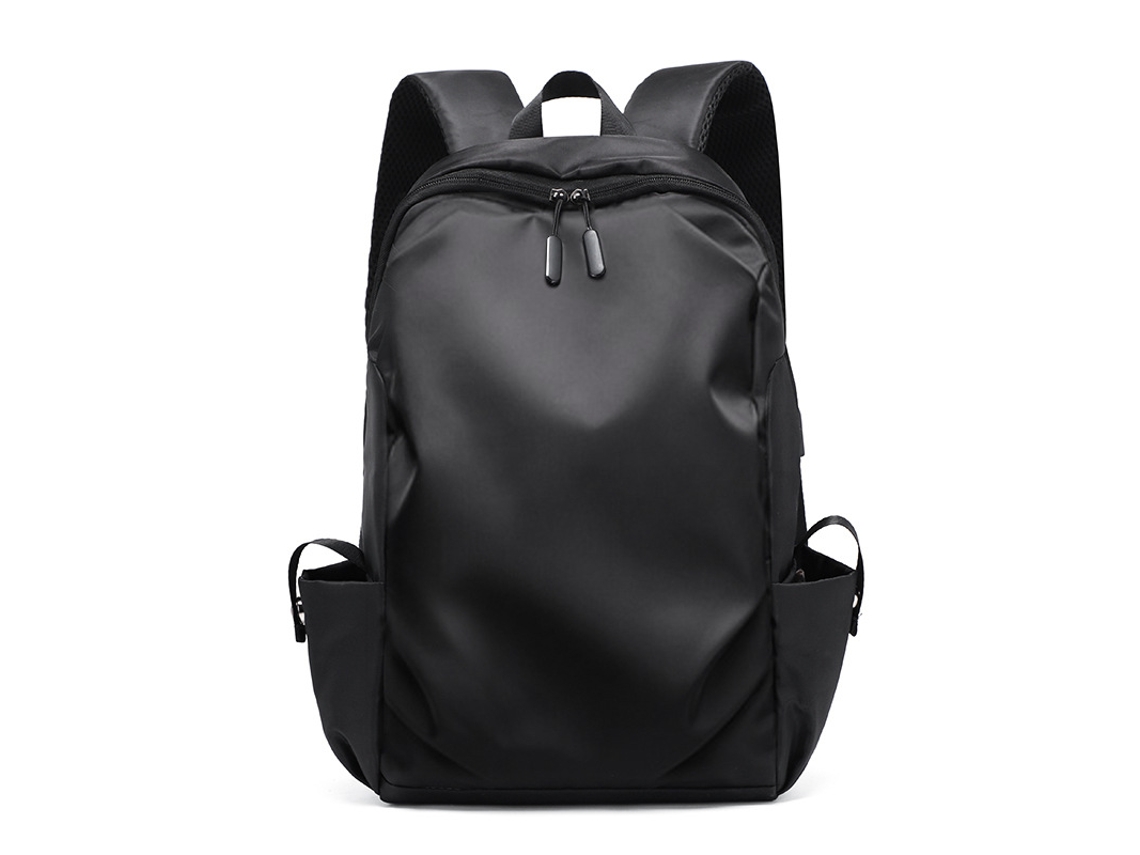 Mochila Impermeável Com Porta Usb (preta) Para Laptop, Escola, Viagem, Bolsa Oxford SUNNY SPACES