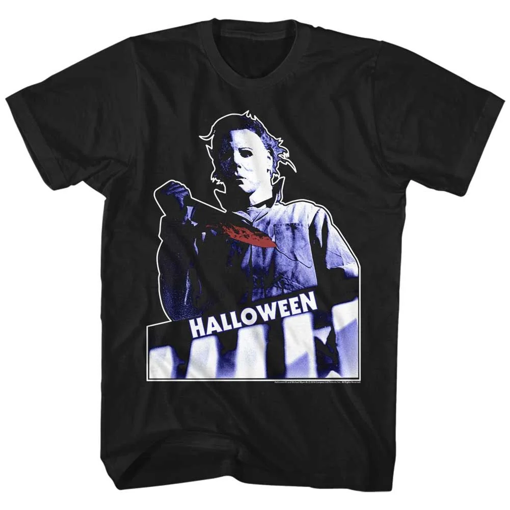 Rockinstone Halloween Top Floor Black Adult T-shirt Size:xxxl
