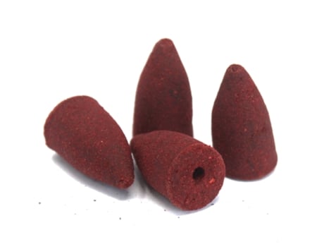Cones de Incenso Aromatika Reflux Rosa 10 Cones 8X2.5X7 Cm