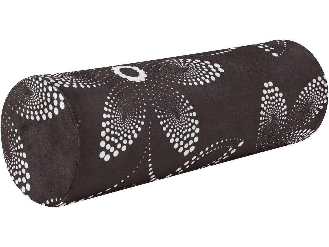 Almofada de Ioga Bambu Zíper Fácil Limpar Ideal para Viagens, Casa e Escritório