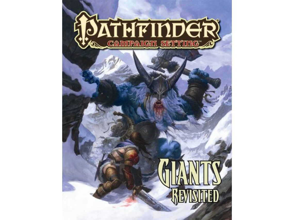 Livro Pathfinder Campaign Setting Giants Revisited de Jason Nelson, Brian R James et al. (Inglês)