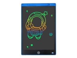 Tablet Eletrônico Lcd para Escrita À Mãoprancheta de Desenho + Pincel Grosso Azul Escuro 30 Cm com Caixa de Presente CHENNNLS