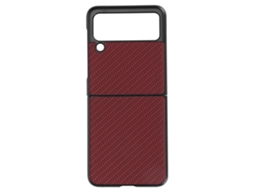 Capa LAXISCREED Flip3 Samsung Carbon Fiber Resistente