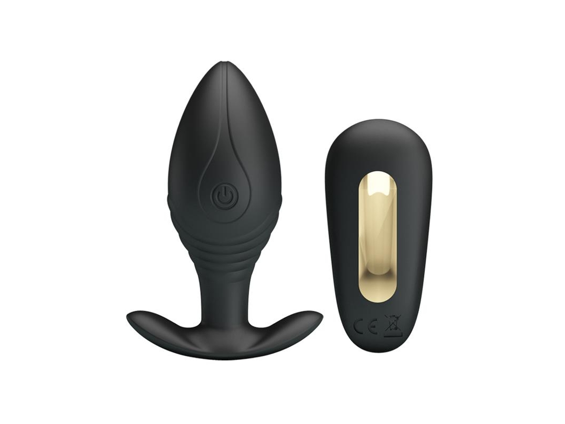 Plug Anal Regina Royal Com Controle Remoto Usb PRETTYLOVE