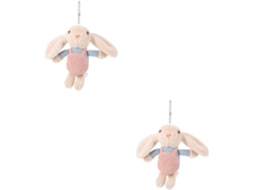 Conjunto De 2 Bichinhos Pelúcia Para Meninas Com Mangas Compridas E